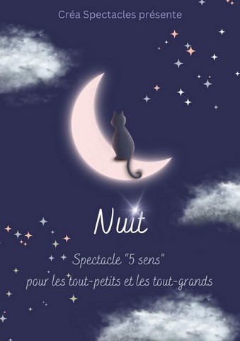 Nuit spectacle tout petit jeune public compagnie créa spectacles caen normandie ram ecoles maternelles